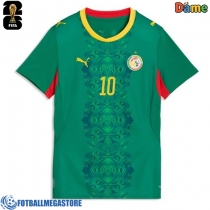 Fotballdrakt Dame Senegal Sadio Mane #10 Bortedrakt VM 2026 Kortermet